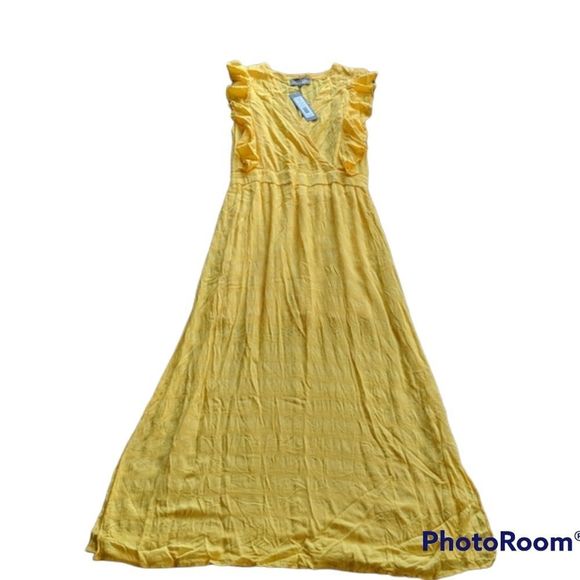 Michael Stars Dresses & Skirts - Sleeveless Maxi Dress in Yellow by Michael Stars size XS